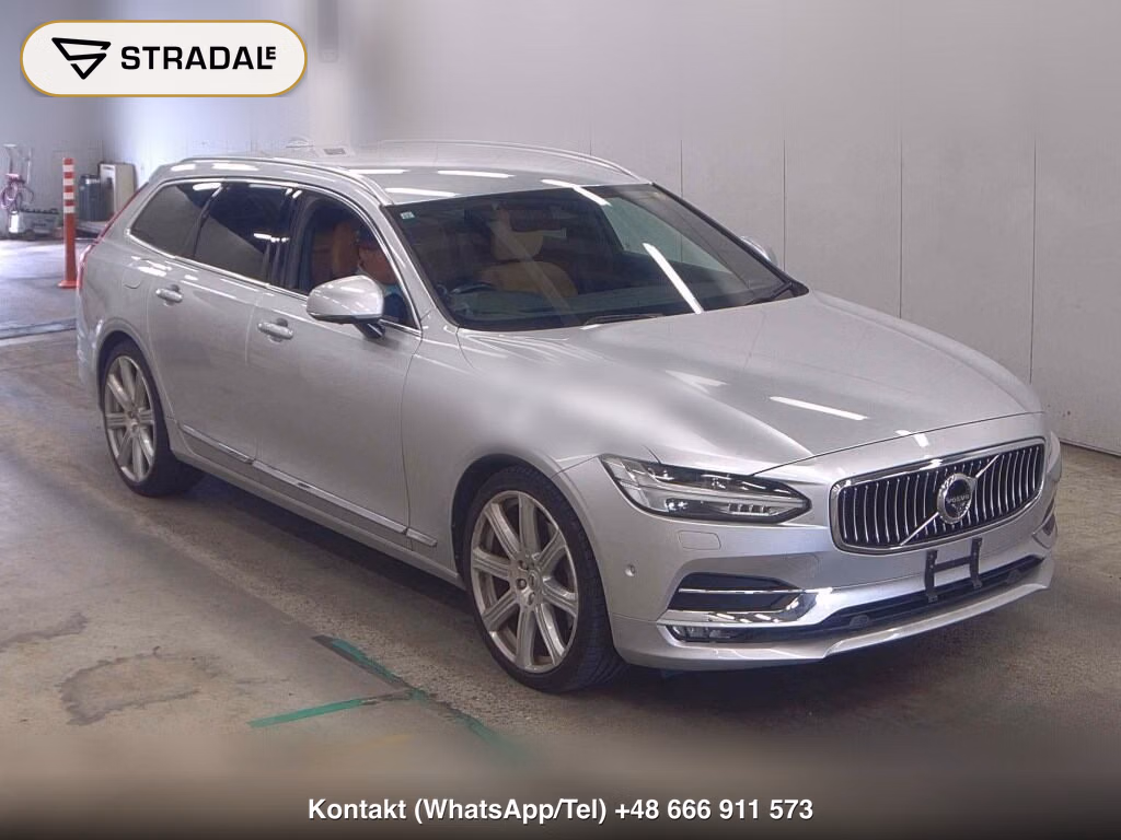 VOLVO V90 WG 4WD T6 AWD INSCRIPTION 2017, aukcja z Japonii, zdjęcie 1