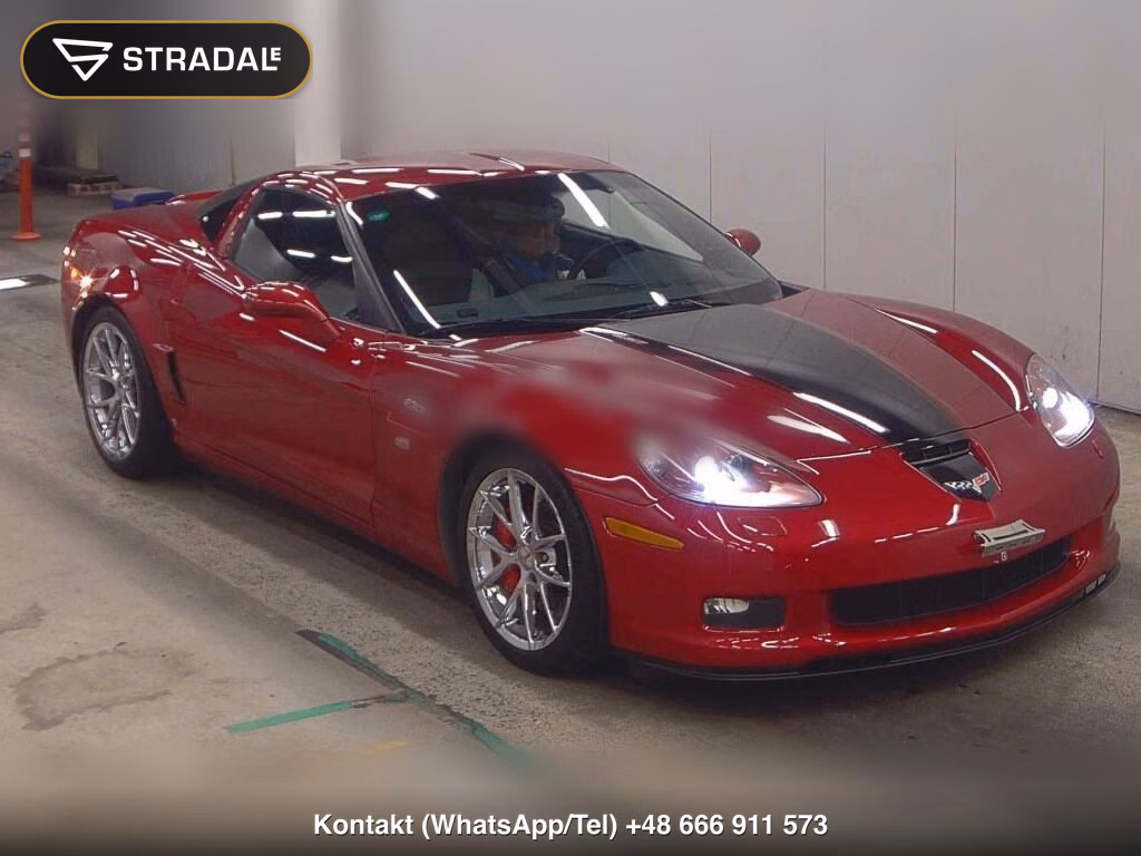 CHEVROLET CORVETTE CP Z06 427 LIMITED EDITION 2009, aukcja z Japonii, zdjęcie 1