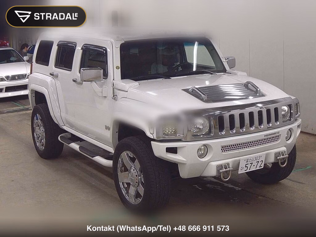HUMMER H3 4WD TYPE G 2005, aukcja z Japonii, zdjęcie 1