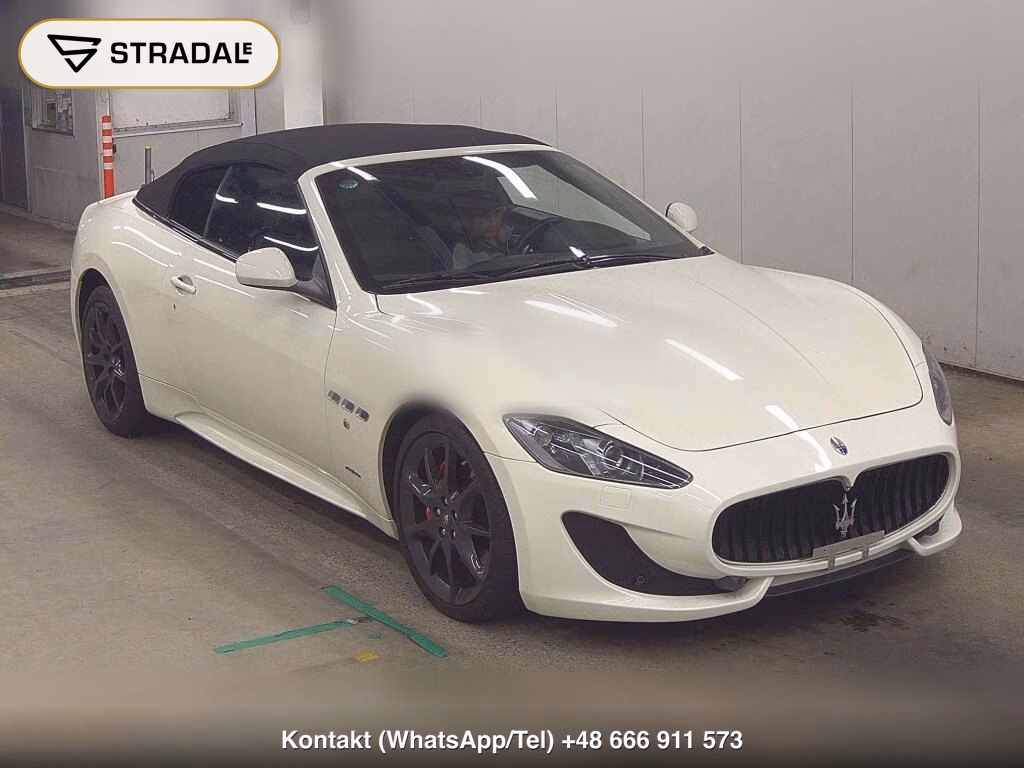 MASERATI GRANCABRIO SPORTS 2014, aukcja z Japonii, zdjęcie 1