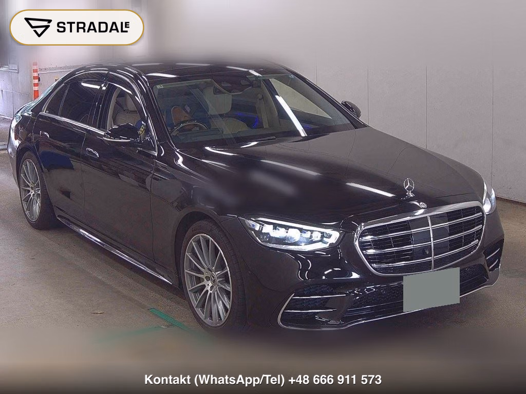 MERCEDES BENZ S-CLASS 4D 4WD S400D 4MATIC AMG LINE 2023, aukcja z Japonii, zdjęcie 1