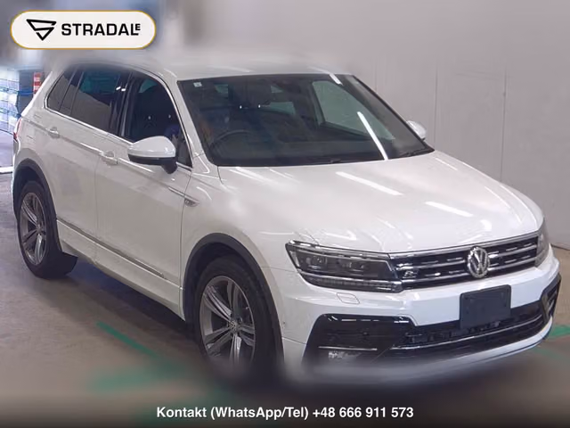 VOLKSWAGEN TIGUAN 4WD TDI 4MOTION R-LINE 2019, samochód z aukcji Japonii