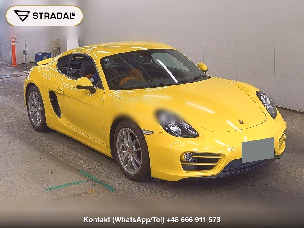 PORSCHE CAYMAN BASE GRADE 2013, aukcja z Japonii, zdjęcie 1