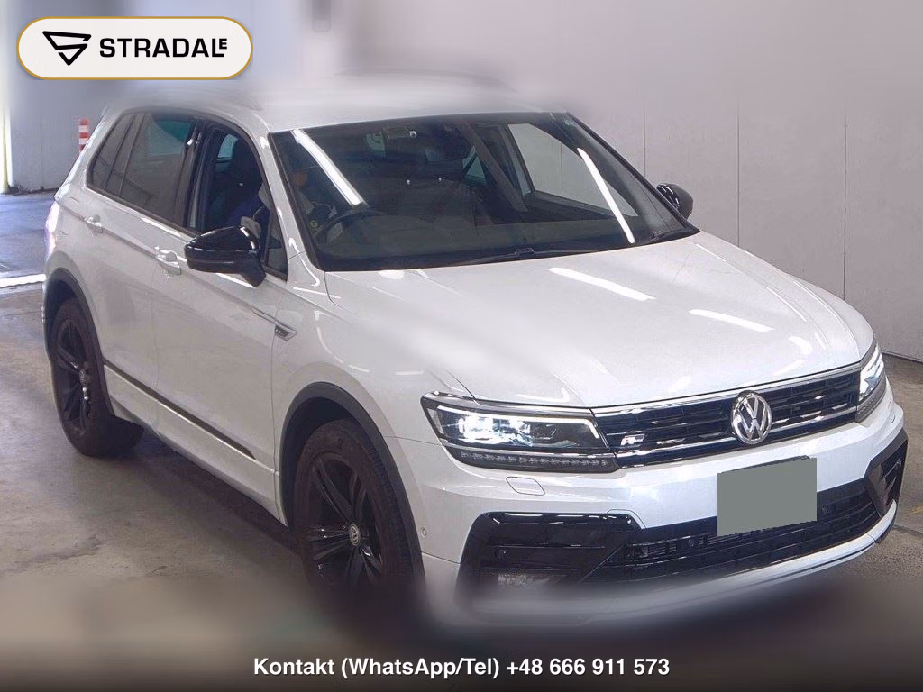 VOLKSWAGEN TIGUAN 4WD TDI 4MOTION R-LINE 2020, aukcja z Japonii, zdjęcie 1