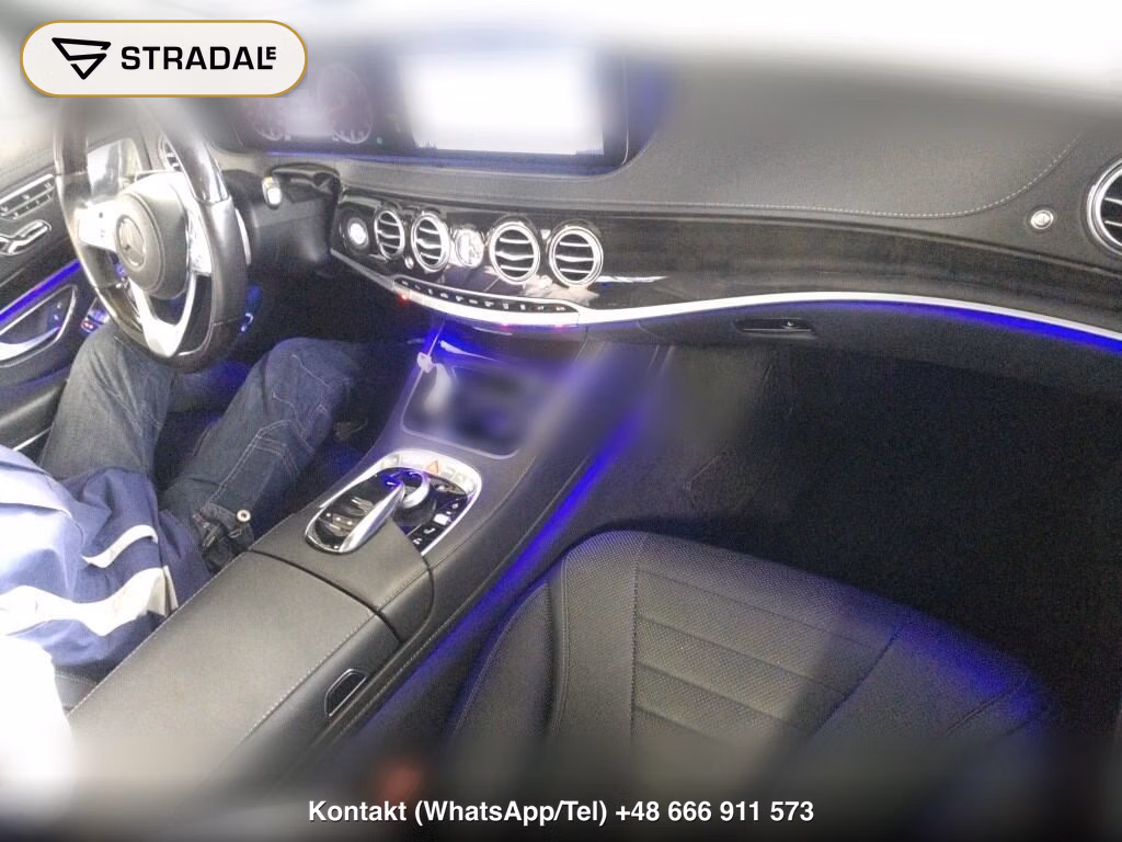 MERCEDES BENZ S-CLASS 4D 4WD S560 4MATIC LONG CHAUFFEURED LIMITED, miniaturka 4