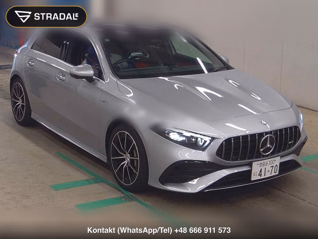 MERCEDES AMG A-CLASS 5D 4WD A35 4MATIC BSG MODEL 2025, aukcja z Japonii, zdjęcie 1