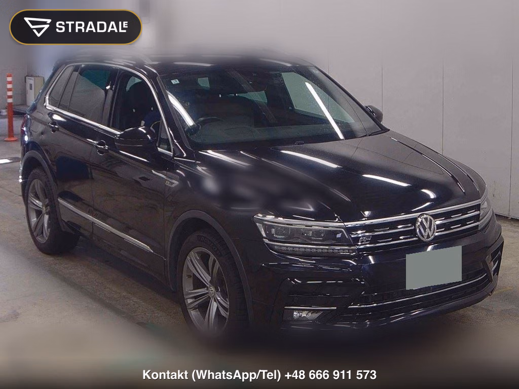 VOLKSWAGEN TIGUAN 4WD TDI 4MOTION R-LINE 2019, aukcja z Japonii, zdjęcie 1