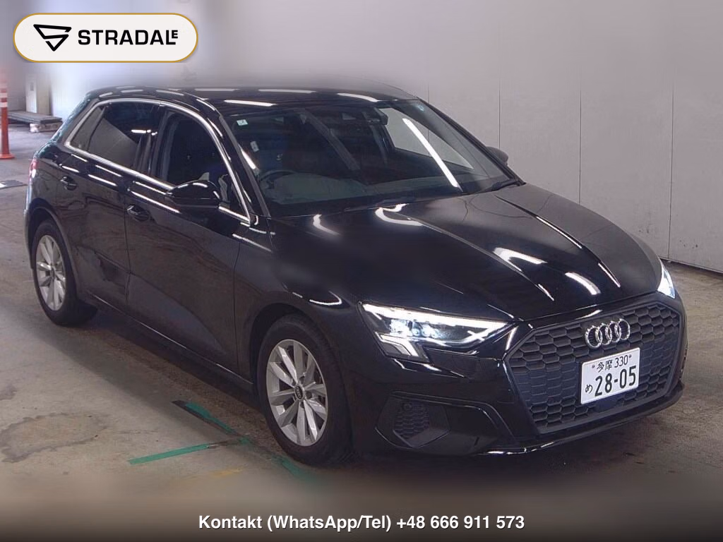 AUDI A3 5D SPORTBACK 30TFSI 2021, aukcja z Japonii, zdjęcie 1