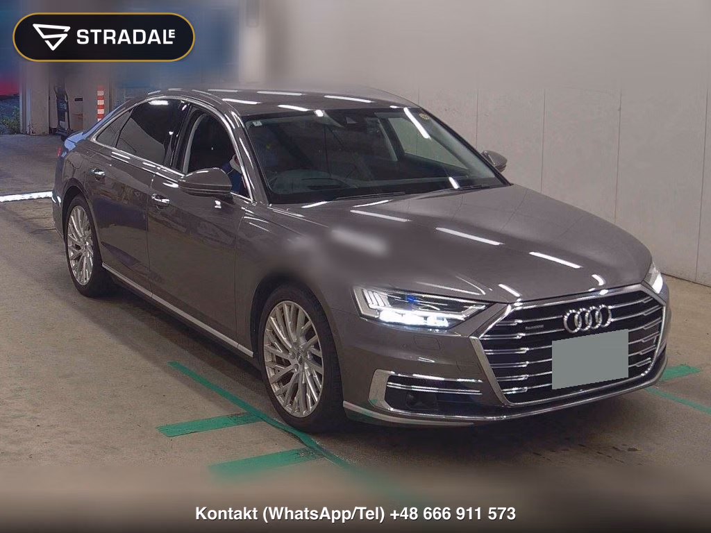 AUDI A8 4WD 60TFSI QUATTRO 2018, aukcja z Japonii, zdjęcie 1