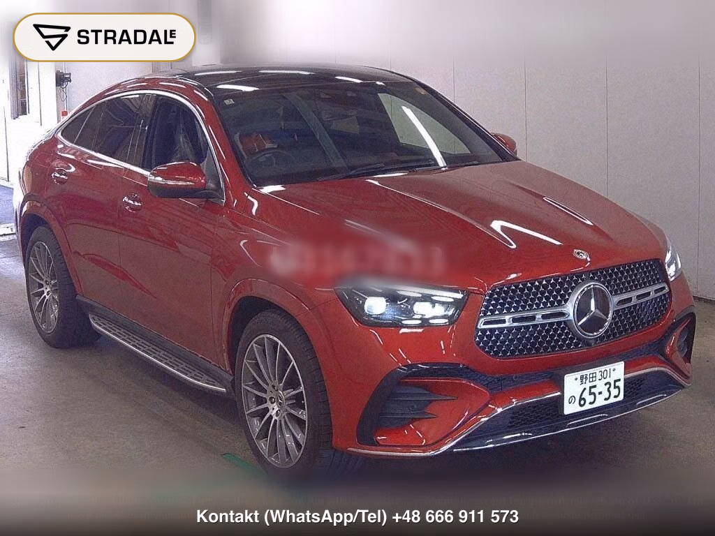 MERCEDES BENZ GLE 4WD GLE450D 4MATIC COUPE SPORTS ISG MODEL, miniaturka 2