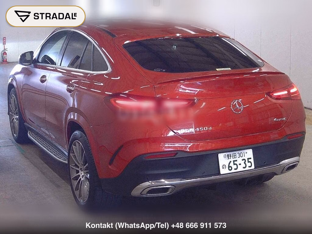 MERCEDES BENZ GLE 4WD GLE450D 4MATIC COUPE SPORTS ISG MODEL, miniaturka 3