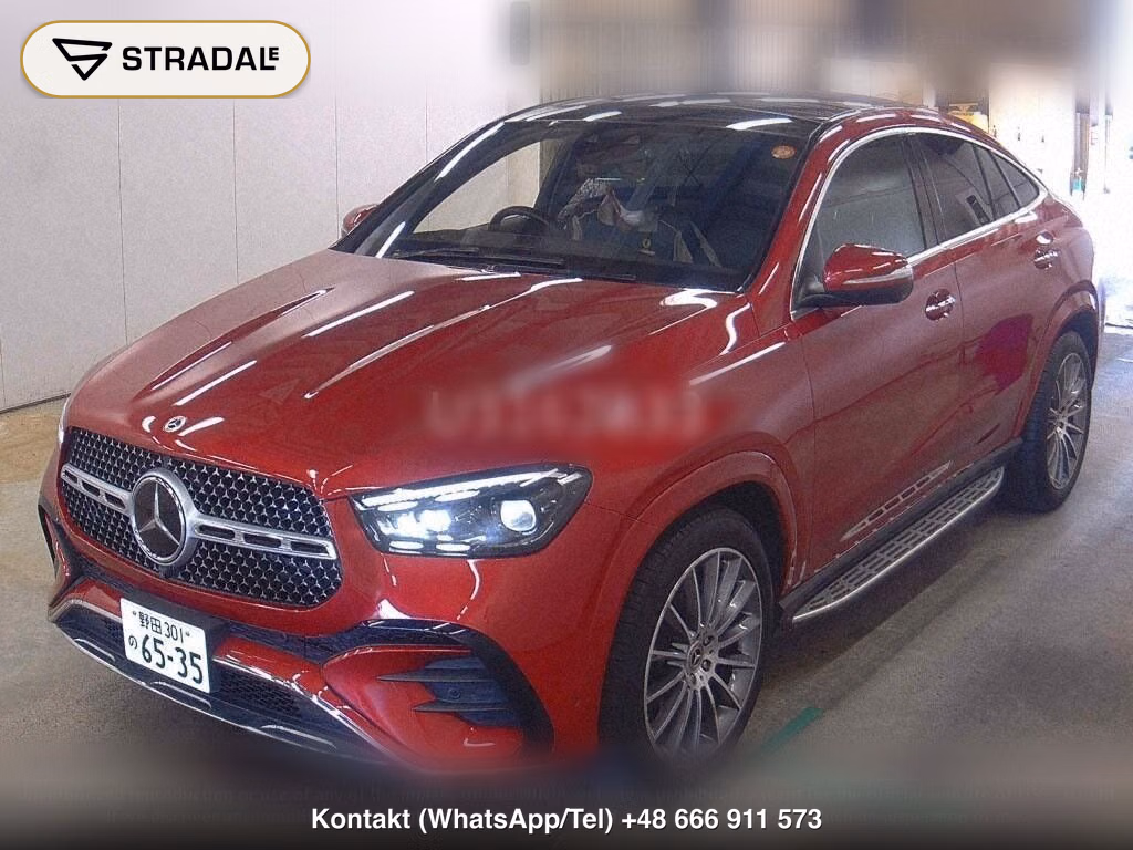 MERCEDES BENZ GLE 4WD GLE450D 4MATIC COUPE SPORTS ISG MODEL, miniaturka 5