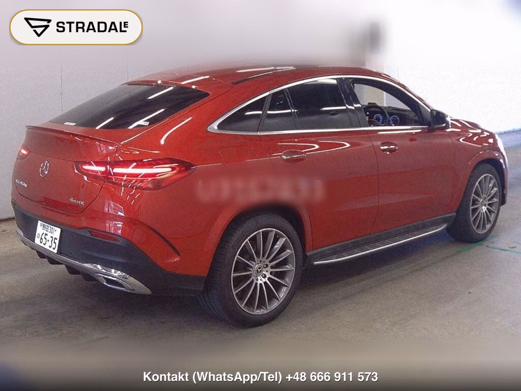 MERCEDES BENZ GLE 4WD GLE450D 4MATIC COUPE SPORTS ISG MODEL, miniaturka 6