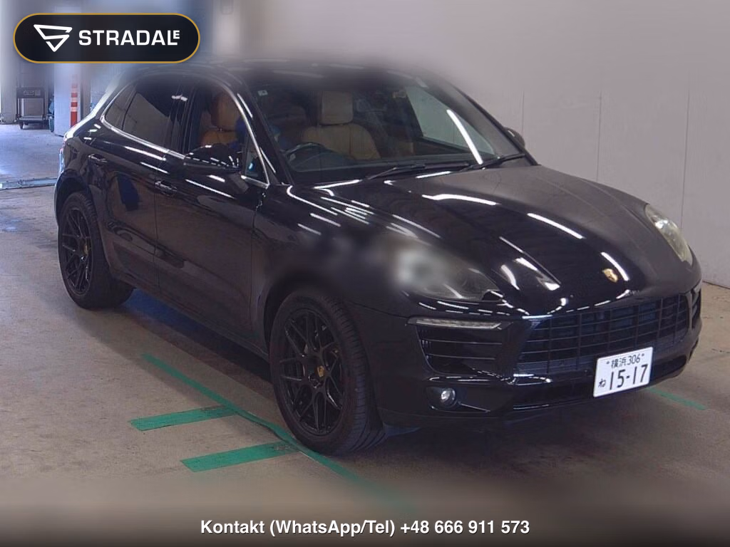 PORSCHE MACAN 4WD MACAN S 2016, aukcja z Japonii, zdjęcie 1