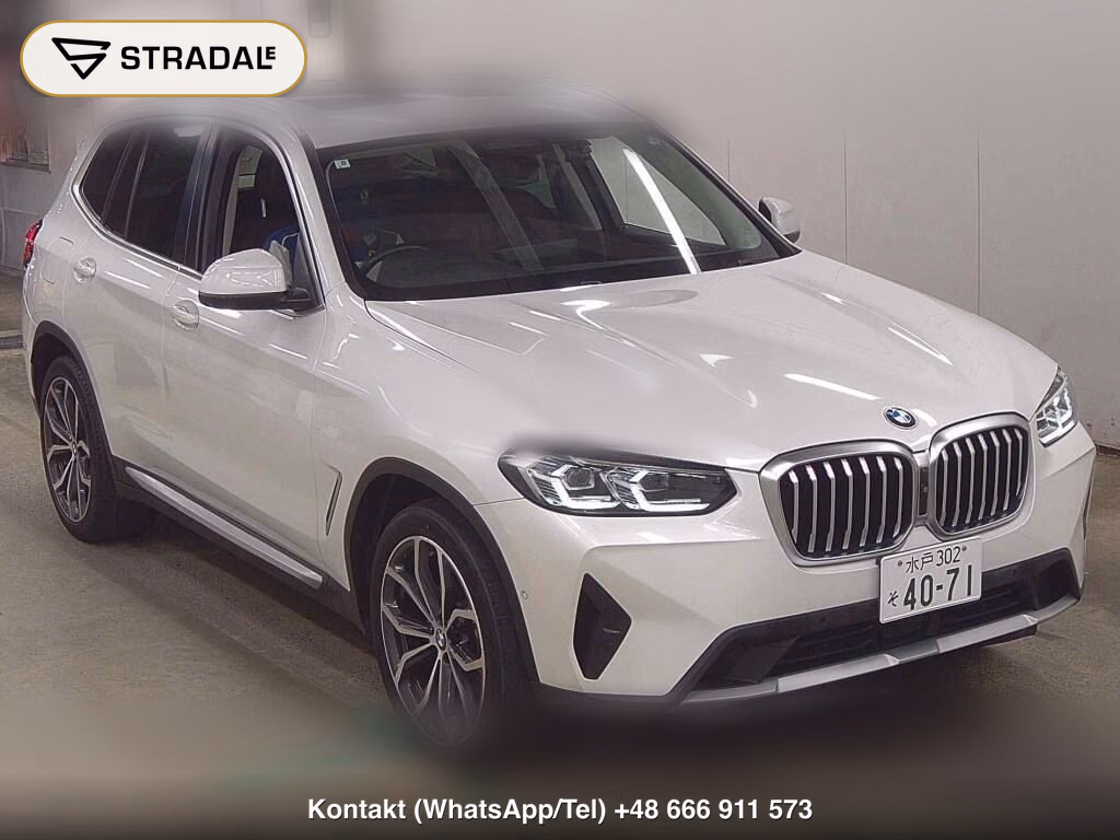 BMW X3 4WD XDRIVE 20D 2022, aukcja z Japonii, zdjęcie 1