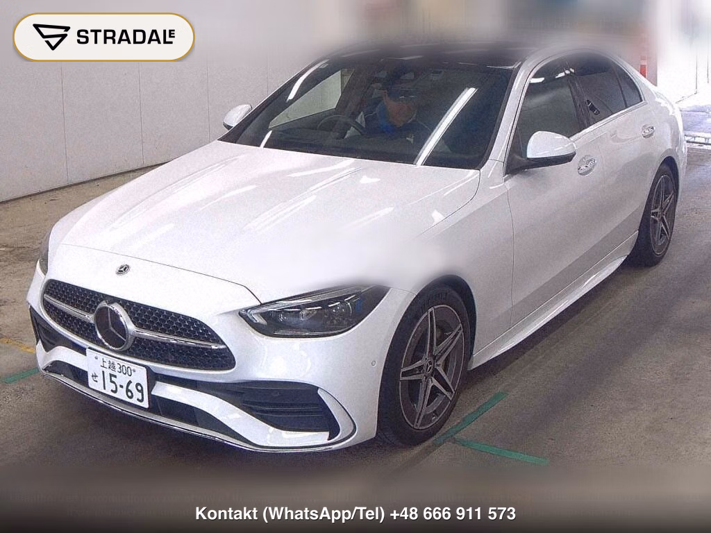 MERCEDES BENZ C-CLASS 4D 4WD C200 4MATIC AVANTGARDE AMG LINE, miniaturka 5
