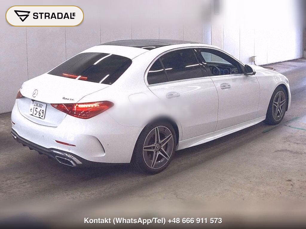 MERCEDES BENZ C-CLASS 4D 4WD C200 4MATIC AVANTGARDE AMG LINE, miniaturka 6