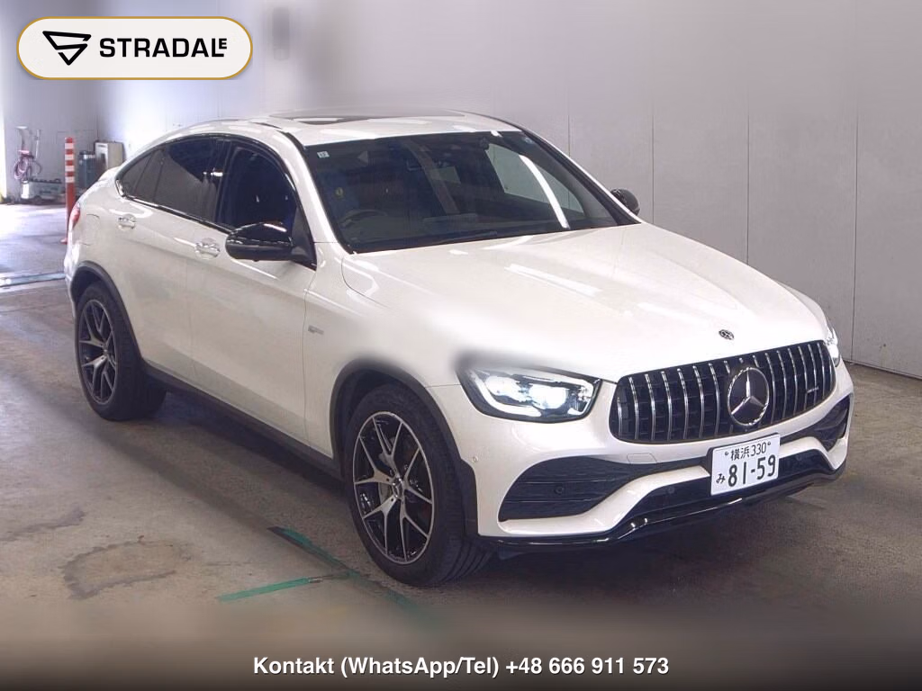 MERCEDES AMG GLC 4WD GLC43 4MATIC COUPE LEATHER EXCLUSIVE PAC 2019, aukcja z Japonii, zdjęcie 1