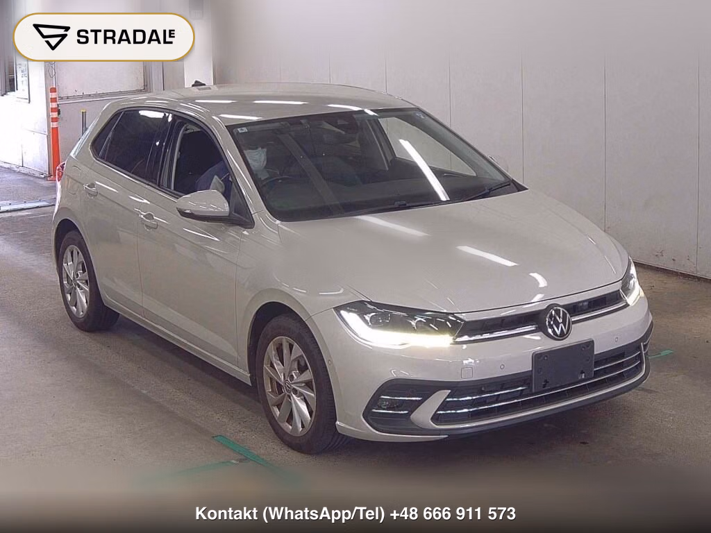 VOLKSWAGEN POLO 5D TSI STYLE 2022, aukcja z Japonii, zdjęcie 1