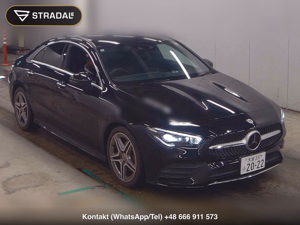 MERCEDES BENZ CLA-CLASS CLA180 AMG LINE 2022, aukcja z Japonii, zdjęcie 1