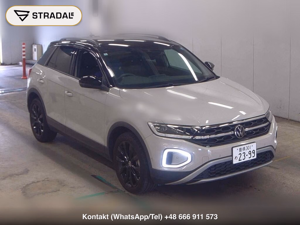 VOLKSWAGEN T-ROC TSI BLACK STYLE 2024, aukcja z Japonii, zdjęcie 1