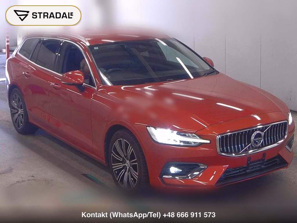 VOLVO V60 T5 INSCRIPTION 2019, aukcja z Japonii, zdjęcie 1