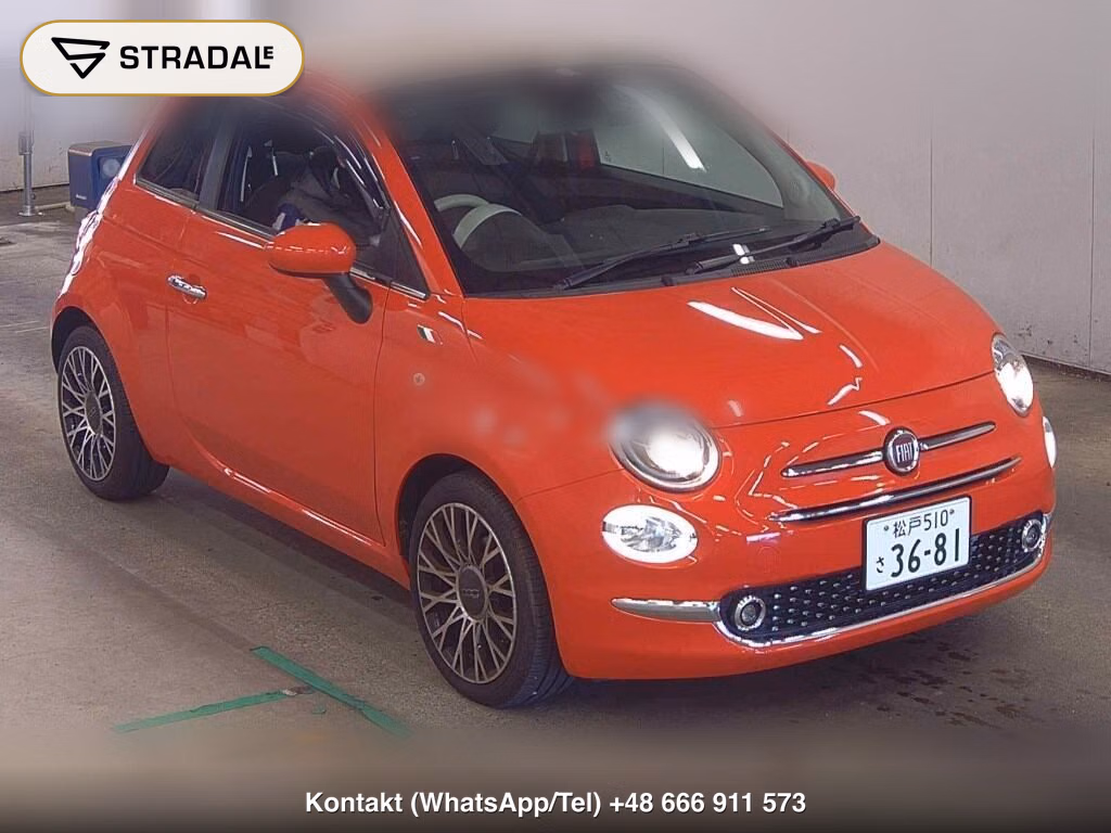 FIAT 500C DOLCEVITA 2025, aukcja z Japonii, zdjęcie 1