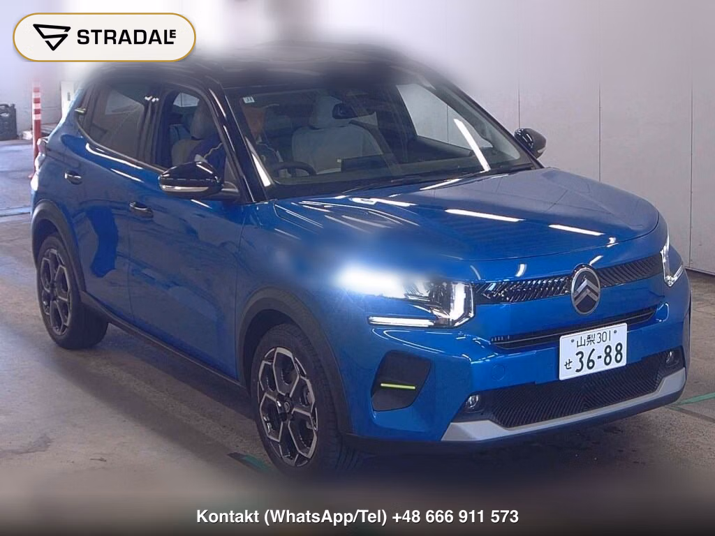 CITROEN C3 MAX HYBRID 2025, aukcja z Japonii, zdjęcie 1