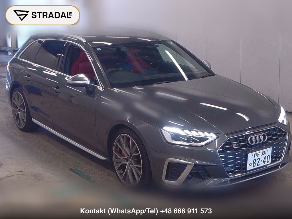 AUDI S4 AVANT 4WD BASE GRADE 2021, aukcja z Japonii, zdjęcie 1