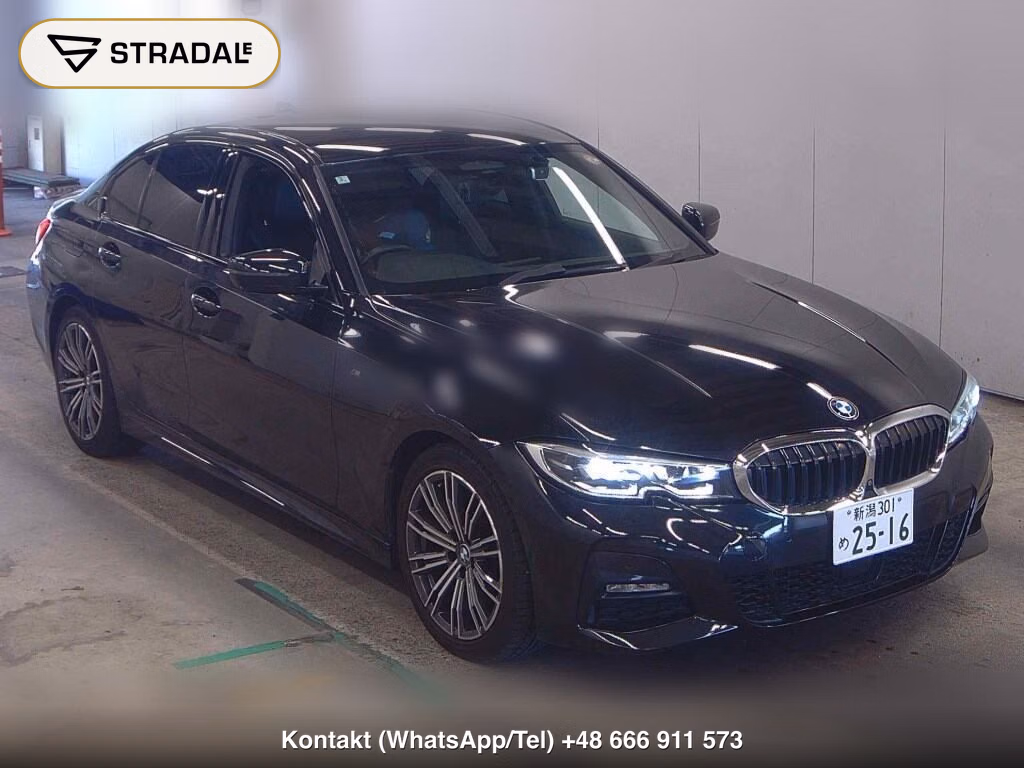 BMW 3 SERIES 4D 4WD 320D XDRIVE M SPORT 2020, aukcja z Japonii, zdjęcie 1