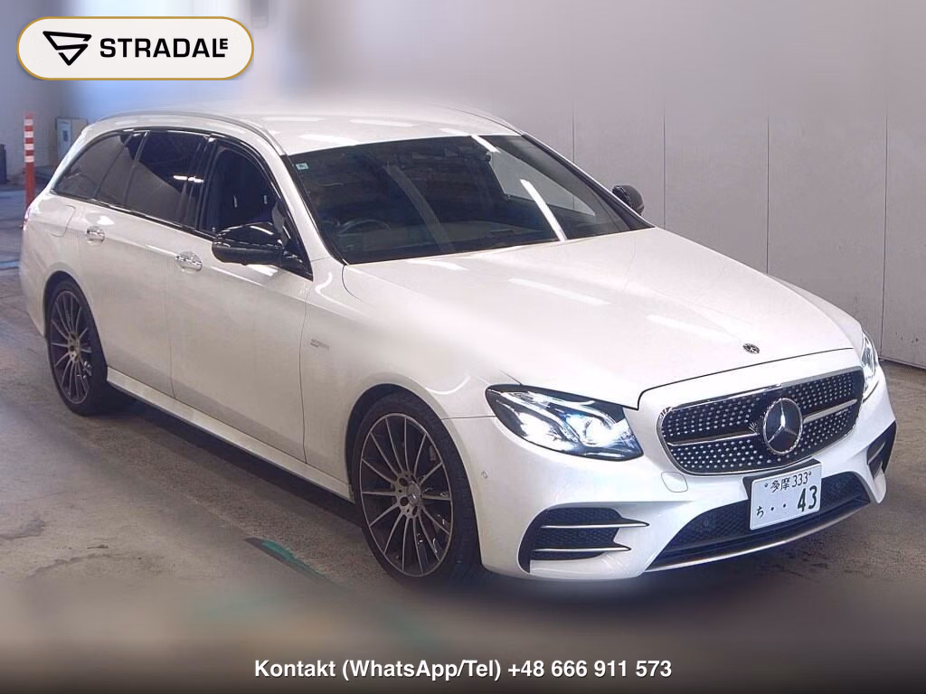 MERCEDES AMG E-CLASS STATIONWAGON 4WD E43 4MATIC STATIONWAGON 2018, aukcja z Japonii, zdjęcie 1