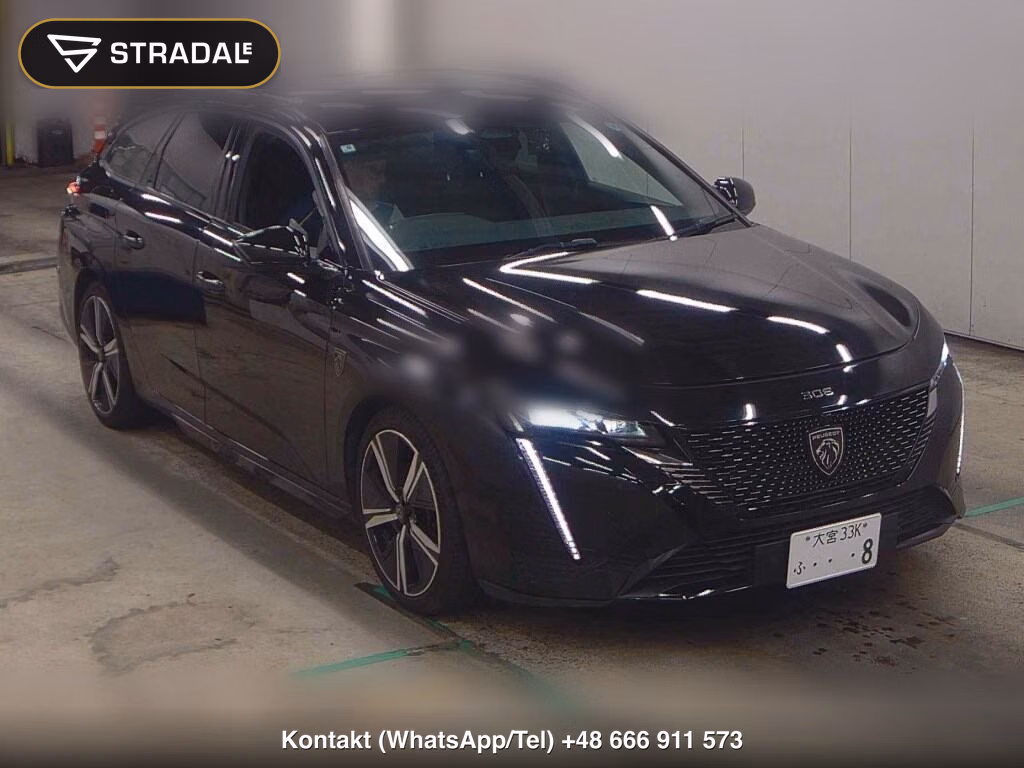 PEUGEOT 308 WG SW GT BLUE HDI 2023, aukcja z Japonii, zdjęcie 1