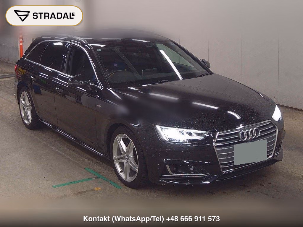 AUDI A4 AVANT 2.0TFSI SPORT 2018, aukcja z Japonii, zdjęcie 1