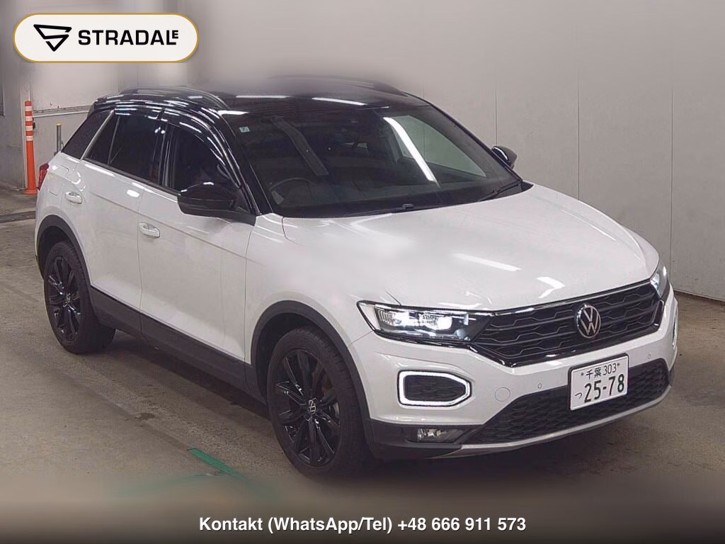 VOLKSWAGEN T-ROC TSI BLACK STYLE 2022, aukcja z Japonii, zdjęcie 1