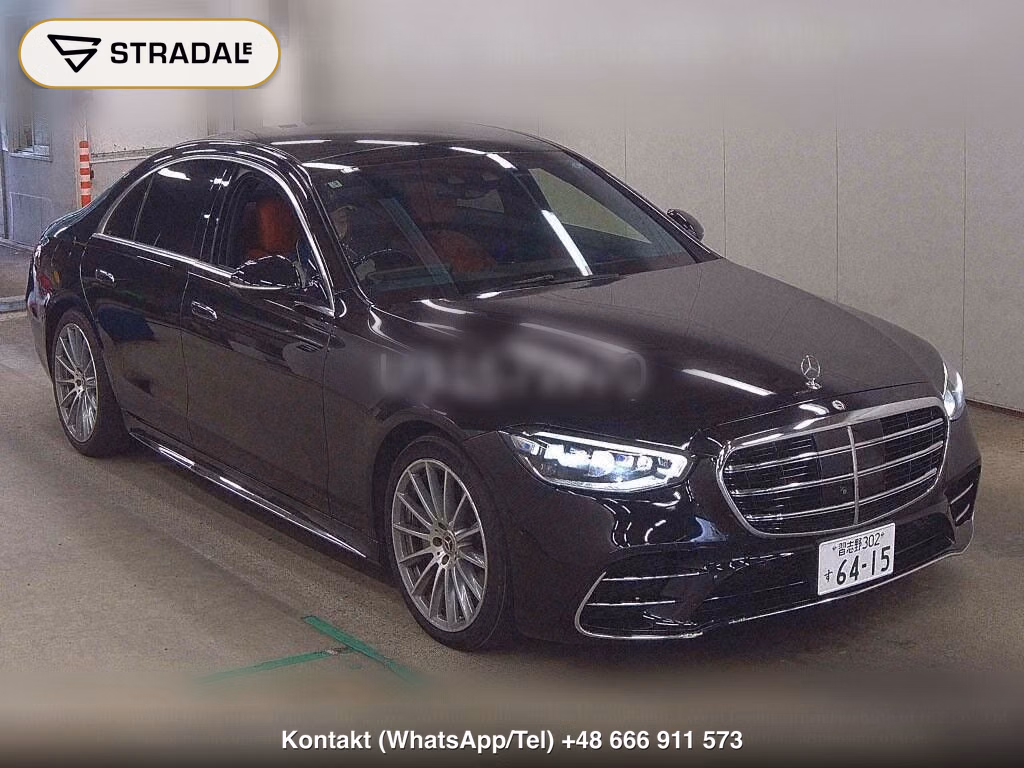MERCEDES BENZ S-CLASS 4D 4WD S500 4MATIC AMG LINE 2023, aukcja z Japonii, zdjęcie 1