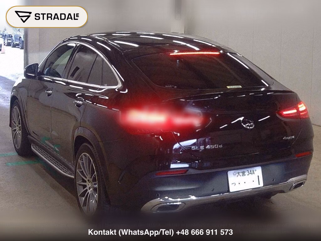 MERCEDES BENZ GLE 4WD GLE450D 4MATIC COUPE SPORTS ISG MODEL, miniaturka 3