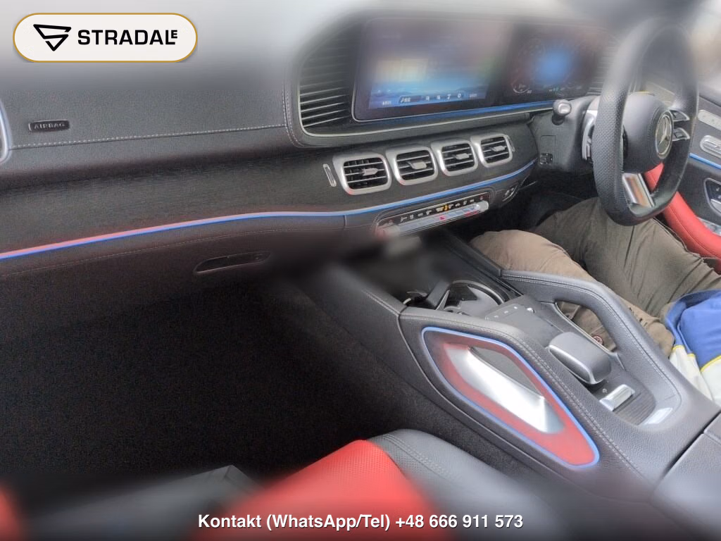 MERCEDES BENZ GLE 4WD GLE450D 4MATIC COUPE SPORTS ISG MODEL, miniaturka 4