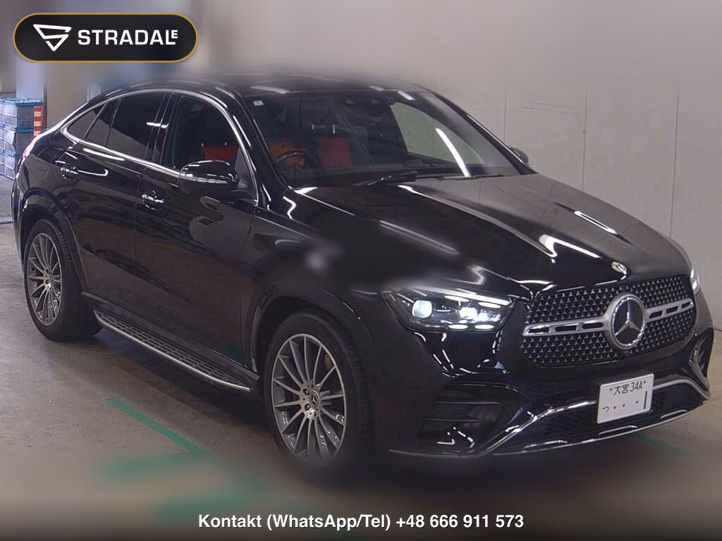 MERCEDES BENZ GLE 4WD GLE450D 4MATIC COUPE SPORTS ISG MODEL 2024, aukcja z Japonii, zdjęcie 1