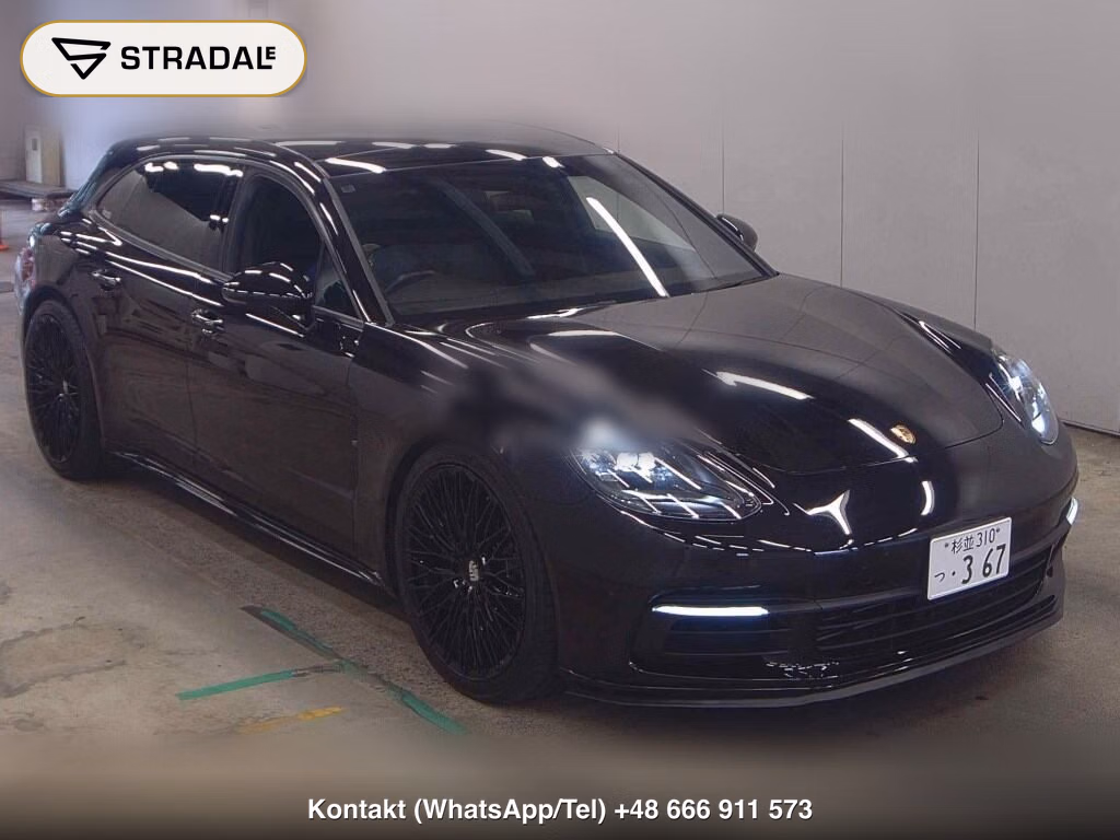 PORSCHE PANAMERA WG 4WD 4 SPORT TURISMO 2018, aukcja z Japonii, zdjęcie 1