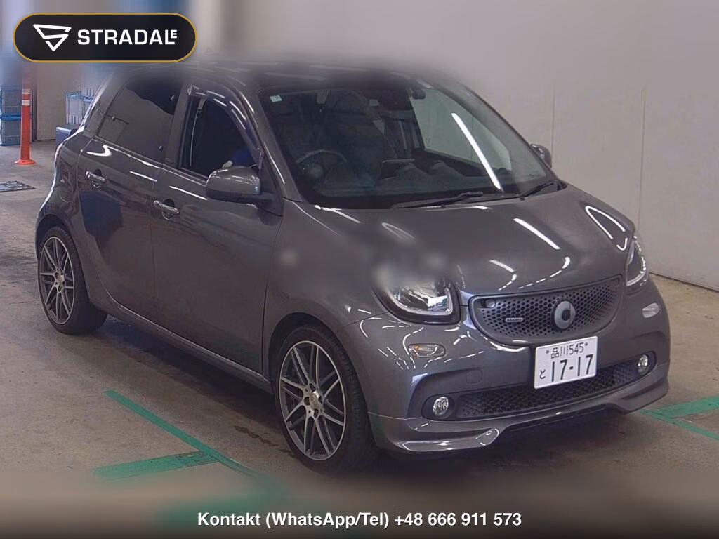 MCC SMART FOR FOUR BRABUS EXCLUSIVE 2017, aukcja z Japonii, zdjęcie 1