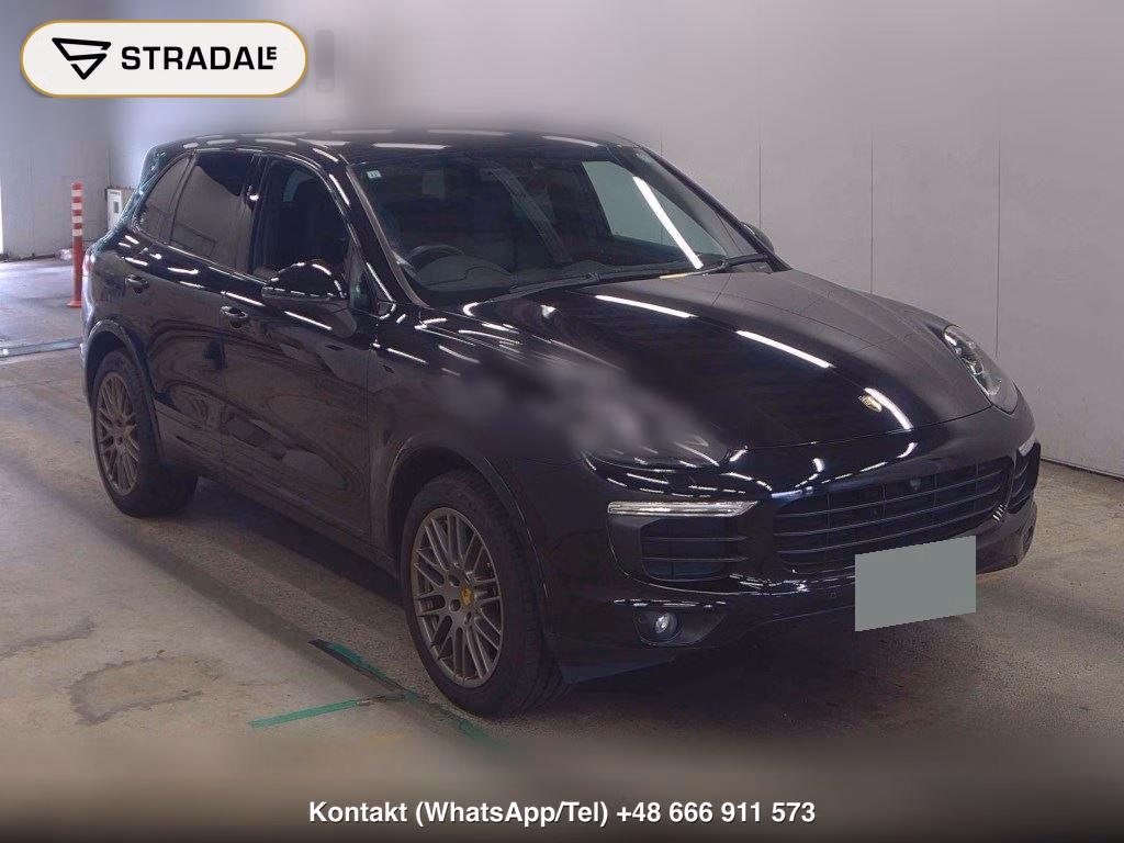 PORSCHE CAYENNE 4WD PLATINUM EDITION 2017, aukcja z Japonii, zdjęcie 1