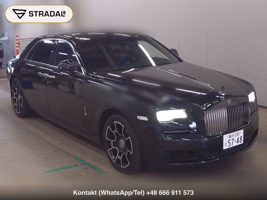 ROLLS-ROYCE GHOST BLACK BADGE 2018, aukcja z Japonii, zdjęcie 1
