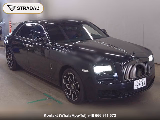 ROLLS-ROYCE GHOST BLACK BADGE 2018, samochód z aukcji Japonii