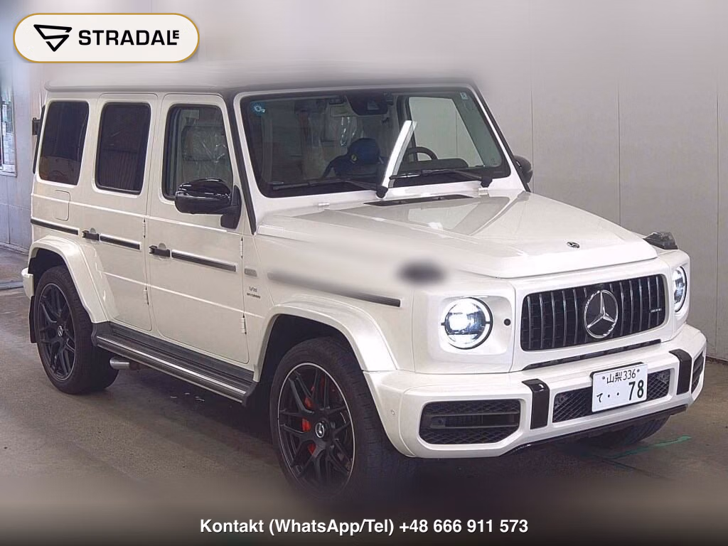 MERCEDES AMG G-CLASS 4WD G63 2020, aukcja z Japonii, zdjęcie 1