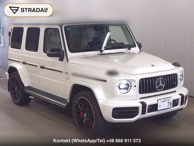 MERCEDES AMG G-CLASS 4WD G63 2020, samochód z aukcji Japonii
