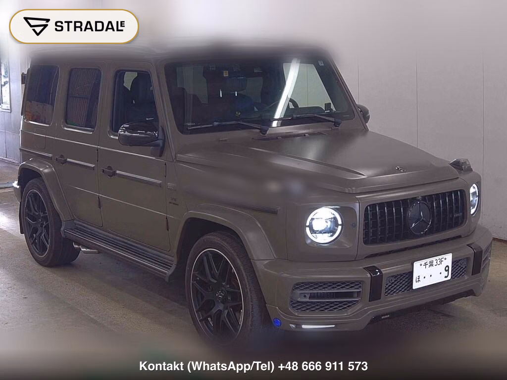 MERCEDES AMG G-CLASS 4WD G63 MANUFAKTUR EDITION 2020, aukcja z Japonii, zdjęcie 1