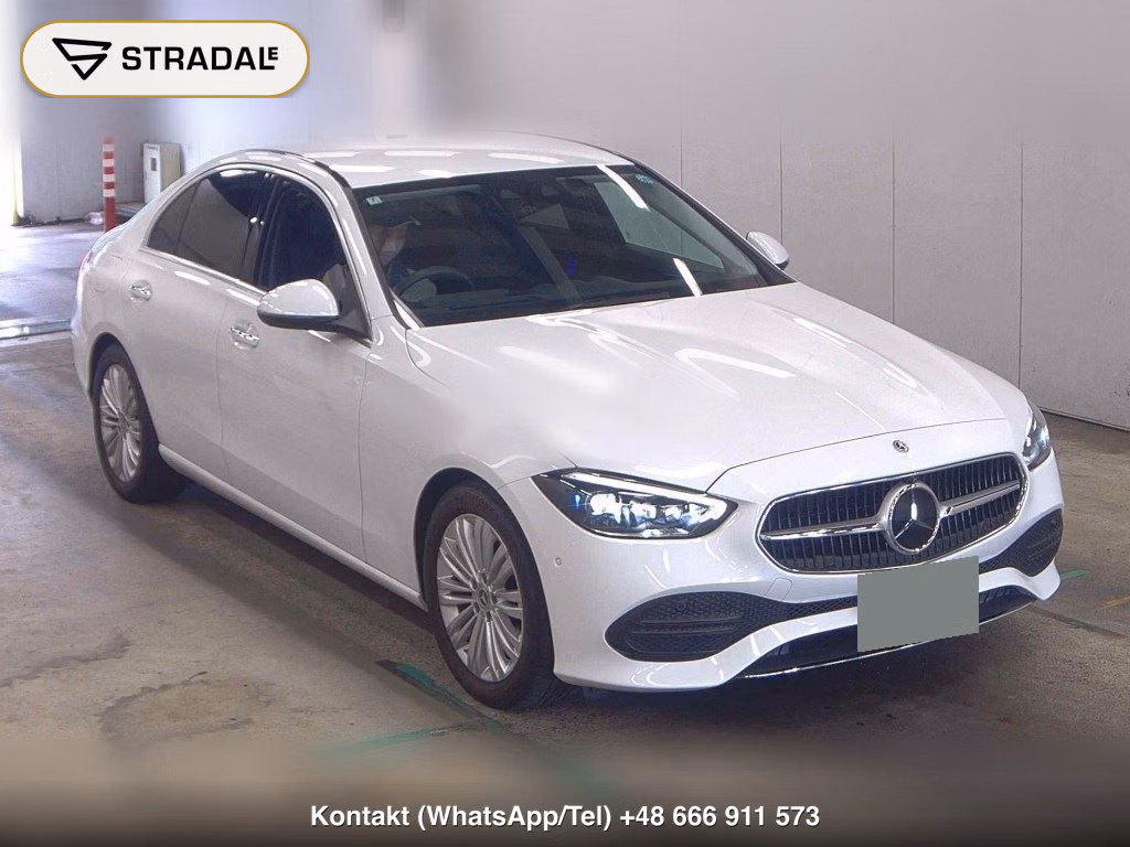 MERCEDES BENZ C-CLASS 4D 4WD C200 4MATIC AVANTGARDE ISG MODEL 2022, aukcja z Japonii, zdjęcie 1