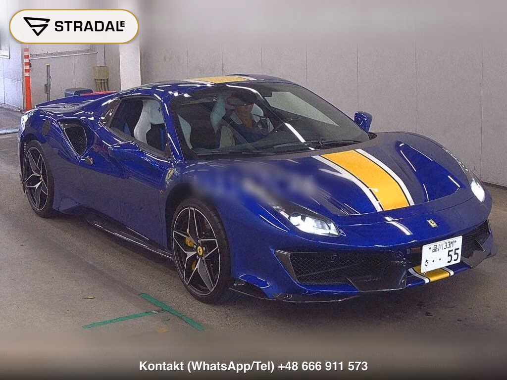 FERRARI 488 PISTA OTHERS 2020, samochód z aukcji Japonii