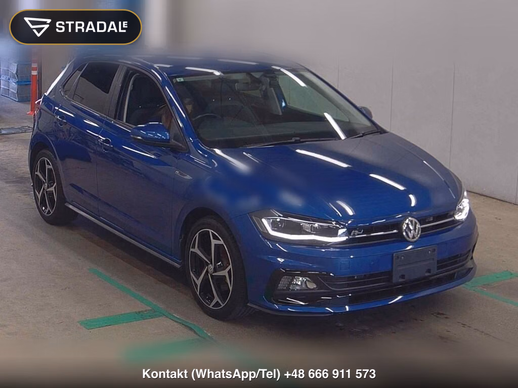 VOLKSWAGEN POLO 5D TSI R-LINE 2019, aukcja z Japonii, zdjęcie 1