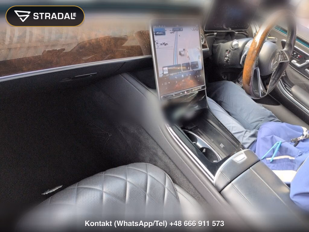 MERCEDES BENZ S-CLASS 4D 4WD S500 4MATIC LONG ISG MODEL, miniaturka 4